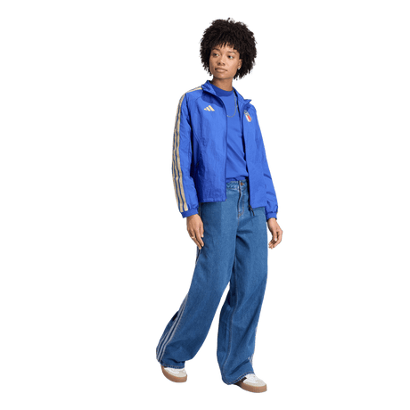ADIDAS - Italy Home Anthem Jacket - Donna - Blue - image 4