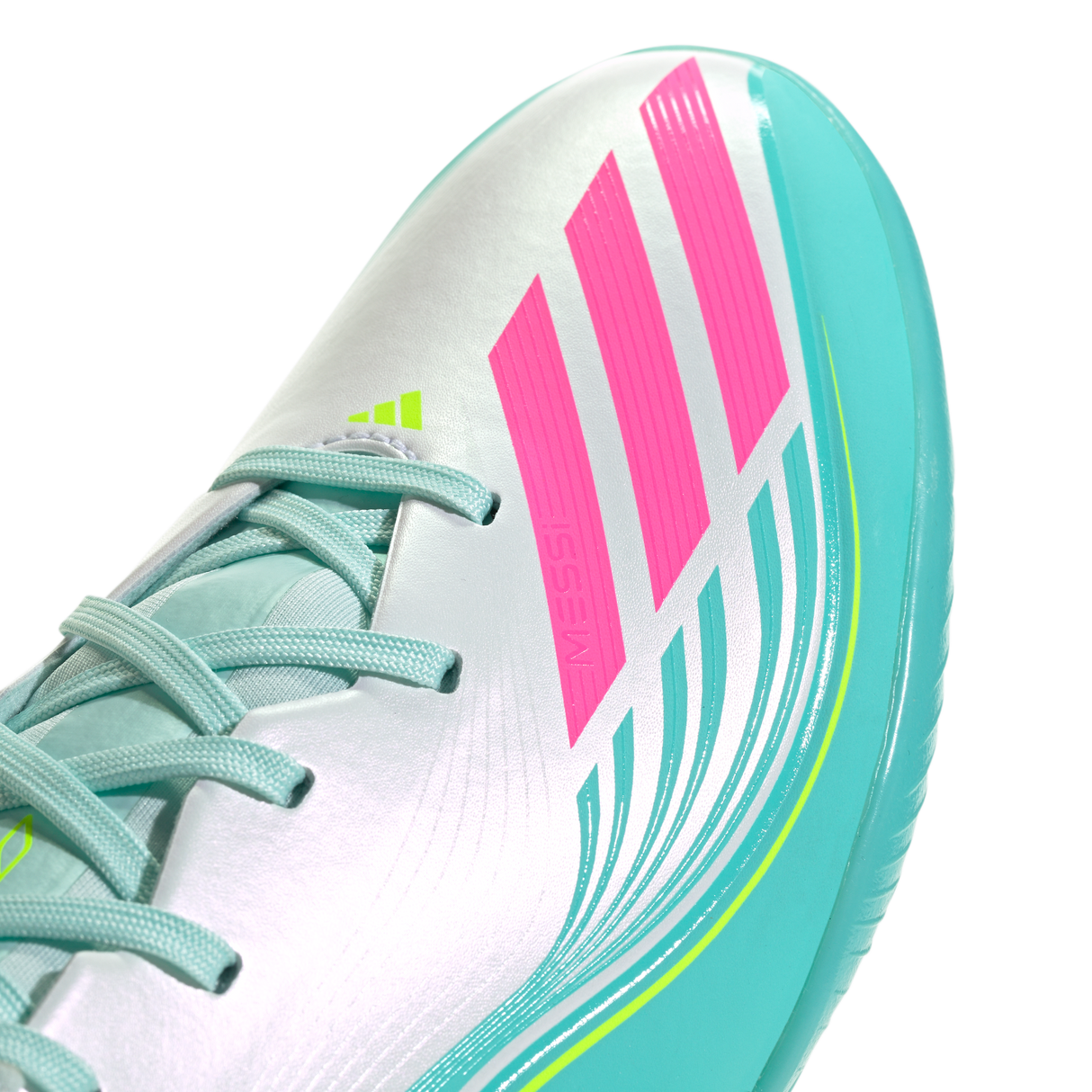 ADIDAS - F50 Messi League Turf Football Shoes - White - image 7