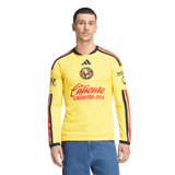 ADIDAS - Club America 26/27 Home Jersey Long Sleeve - Uomo - Black - image 3