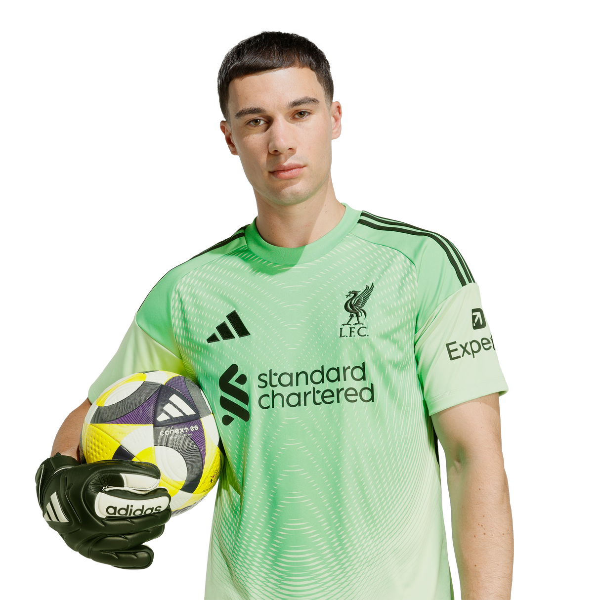 ADIDAS - Maglia Goalkeeper Liverpool Fc 25/26 - Uomo - Green - image 7