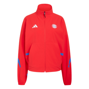 ADIDAS - Fc Bayern Z.N.E. Anthem Jacket - Donna - Red - image 1