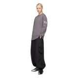ADIDAS - Y-3 Mercedes - Amg Petronas Formula 1 Team Chaos Logo Long Sleeve Tee - Grey - image 6