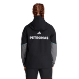 ADIDAS - Mercedes - Amg Petronas Formula 1 Team Mechanics Rain Jacket - Donna - Black - image 3