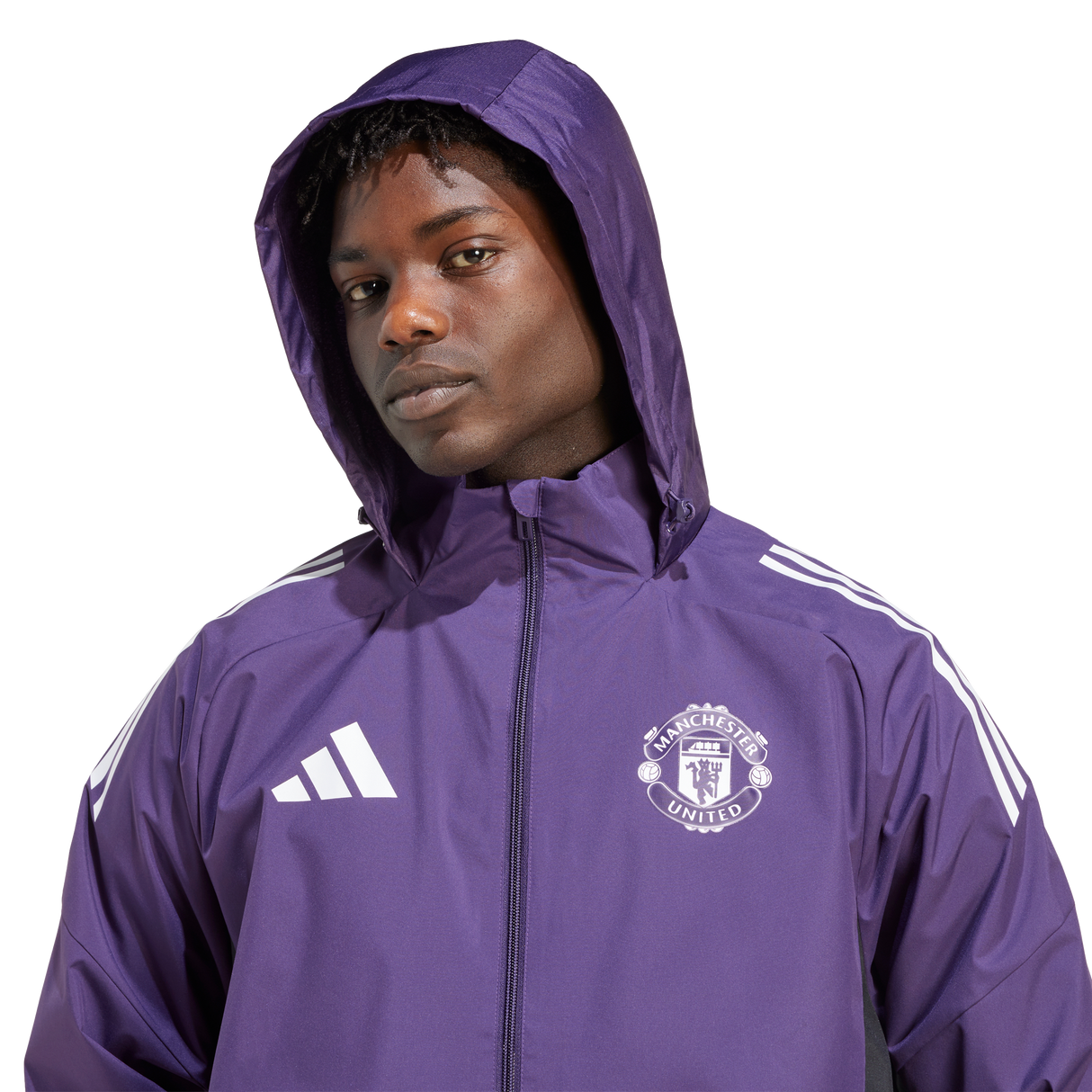 ADIDAS - Manchester United 25/26 Competition All Weather Jacket - Uomo - image 5