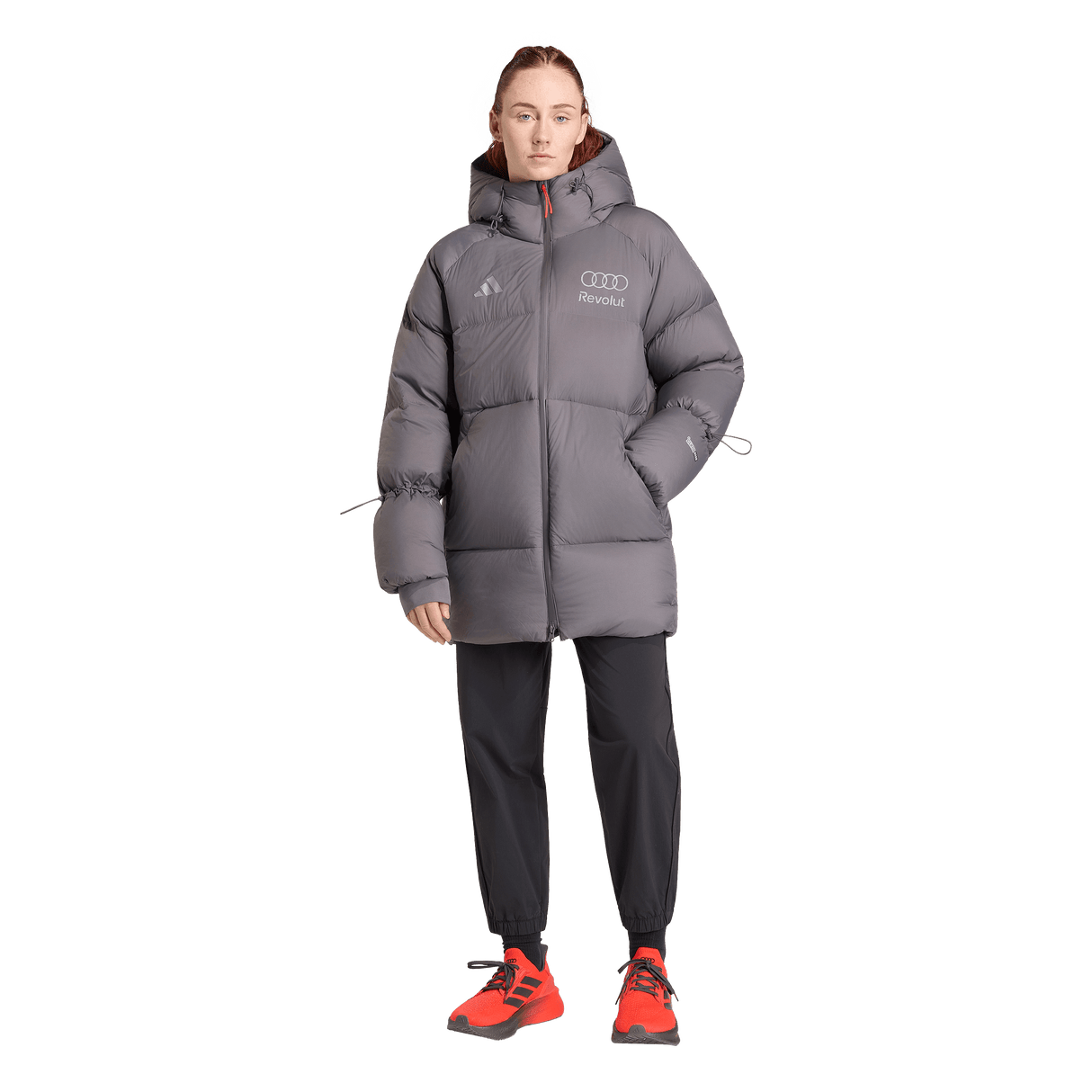 ADIDAS - Audi Revolut Formula One Team 2026 Engineers & Marketing Winter Jacket - Donna - Grey - image 5