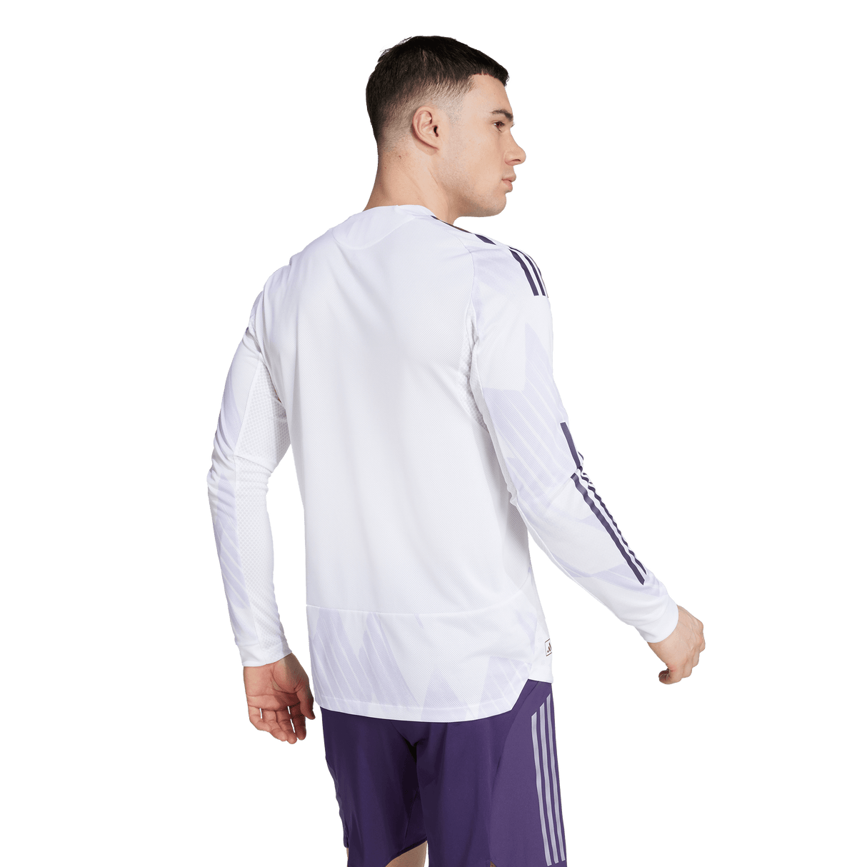 ADIDAS - Maglia Manchester United 25/26 A Manica Lunga Da Trasferta Autentica - Uomo - White - image 4