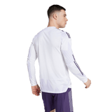ADIDAS - Maglia Manchester United 25/26 A Manica Lunga Da Trasferta Autentica - Uomo - White - image 4