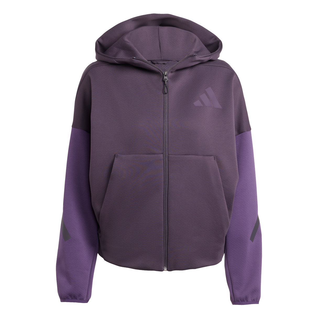 ADIDAS - Z.N.E. Adidas Felpa Con Cappuccio E Zip Integrale - Donna - Purple - image 1
