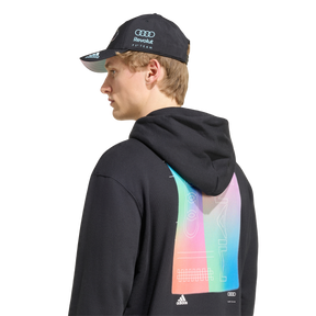 ADIDAS - Audi Revolut Formula One Team 2026 Teamgeist Hoodie - Uomo - Black - image 6