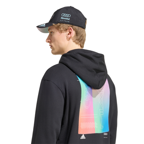 ADIDAS - Audi Revolut Formula One Team 2026 Teamgeist Hoodie - Uomo - Black - image 6