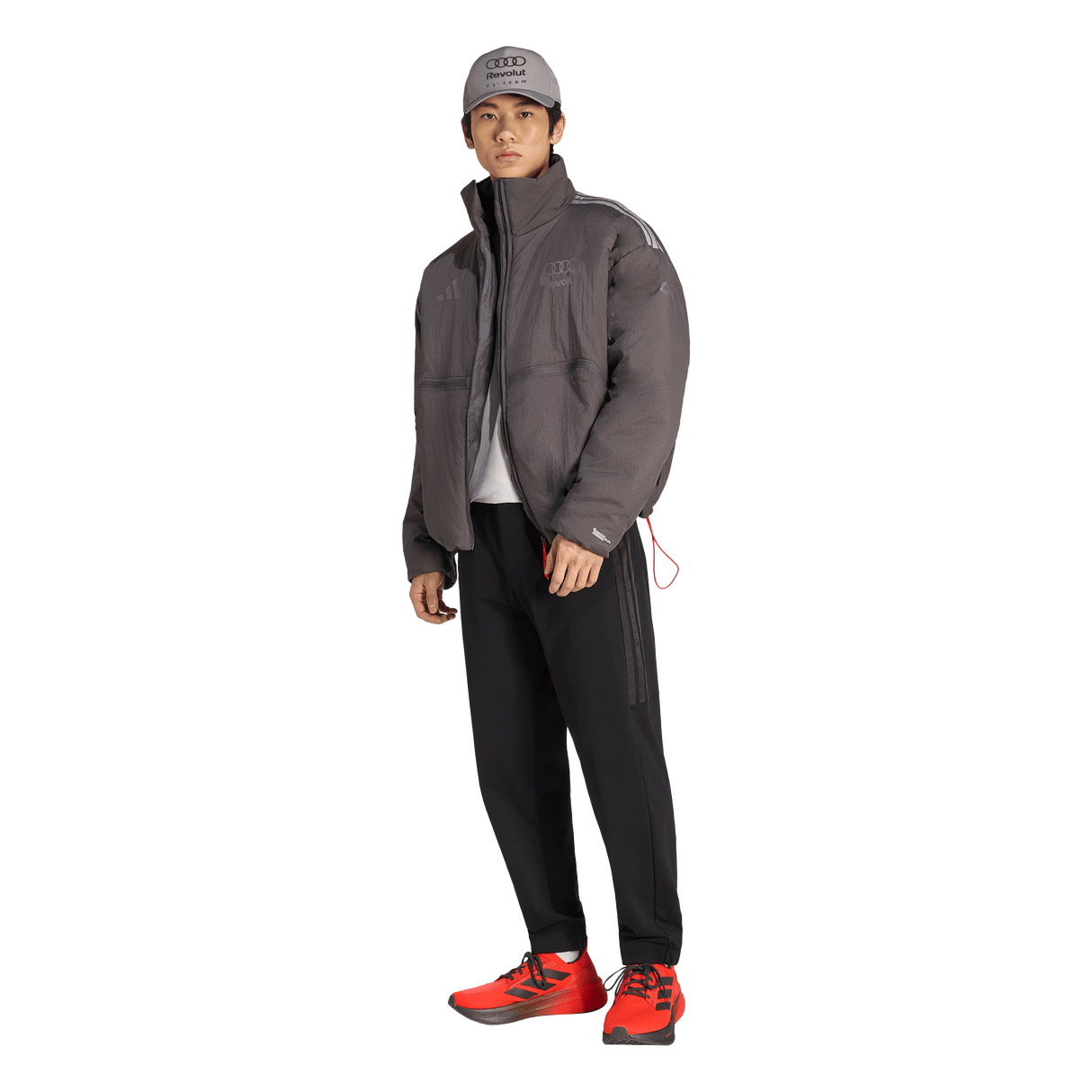 ADIDAS - Audi Revolut Formula One Team 2026 Engineers & Marketing Padded Jacket - Uomo - Black - image 5
