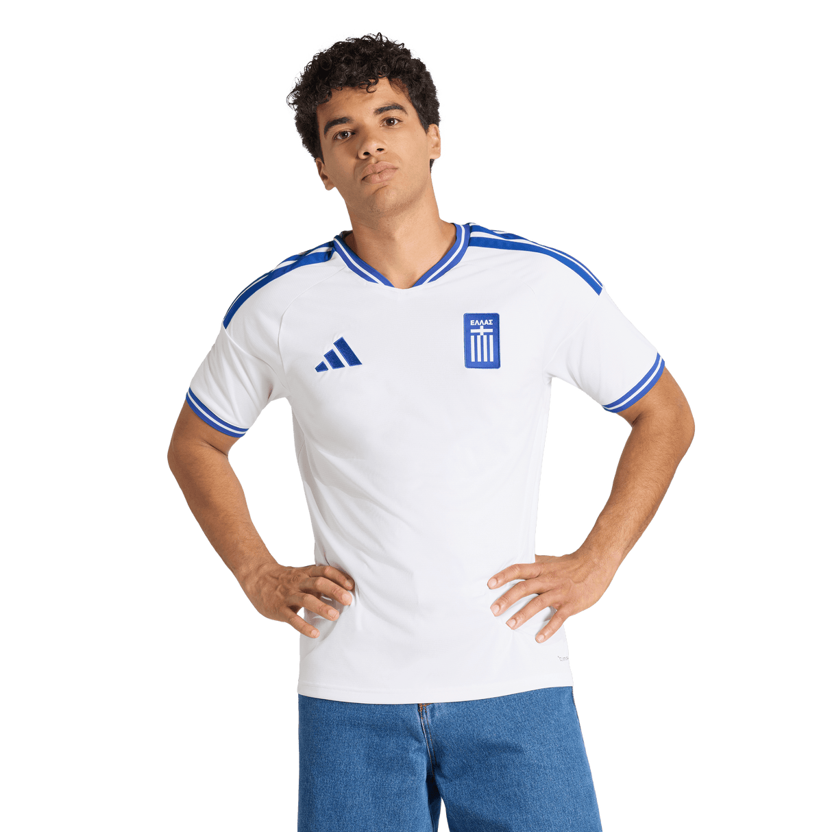 ADIDAS - Maglia Home Grecia 26 - Uomo - White - image 3