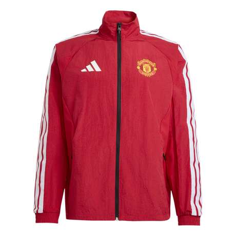 ADIDAS - Manchester United Home Anthem Jacket - Uomo - Red - image 1