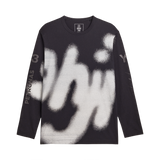 ADIDAS - Y-3 Mercedes - Amg Petronas Formula 1 Team Yohji Graphic Long Sleeve Tee - Black - image 1