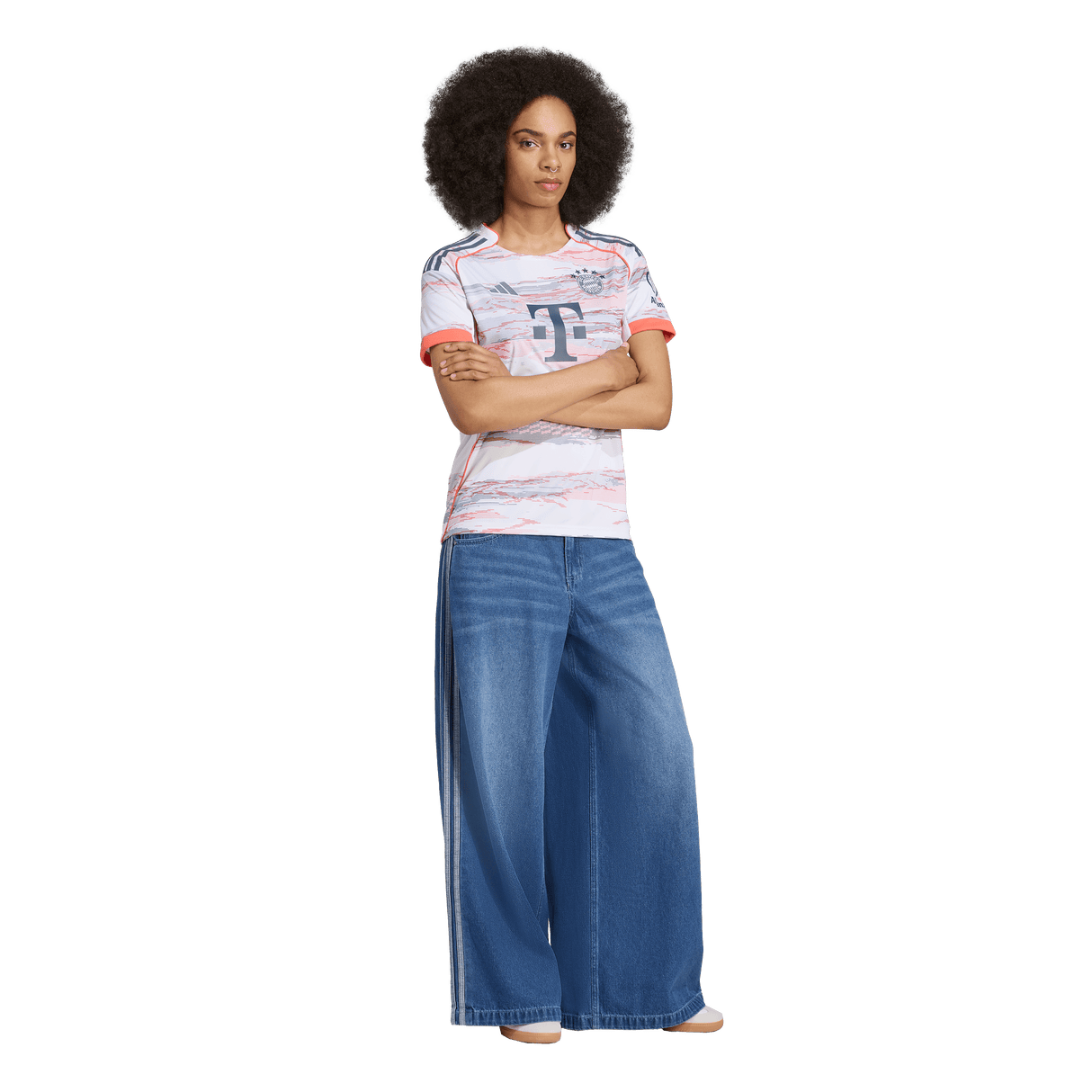ADIDAS - Maglia Away 25/26 Bayern Monaco - Donna - White - image 5