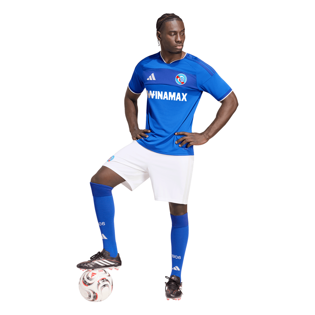 ADIDAS - Rc Strasbourg 26/27 Home Jersey - Uomo - Blue - image 5
