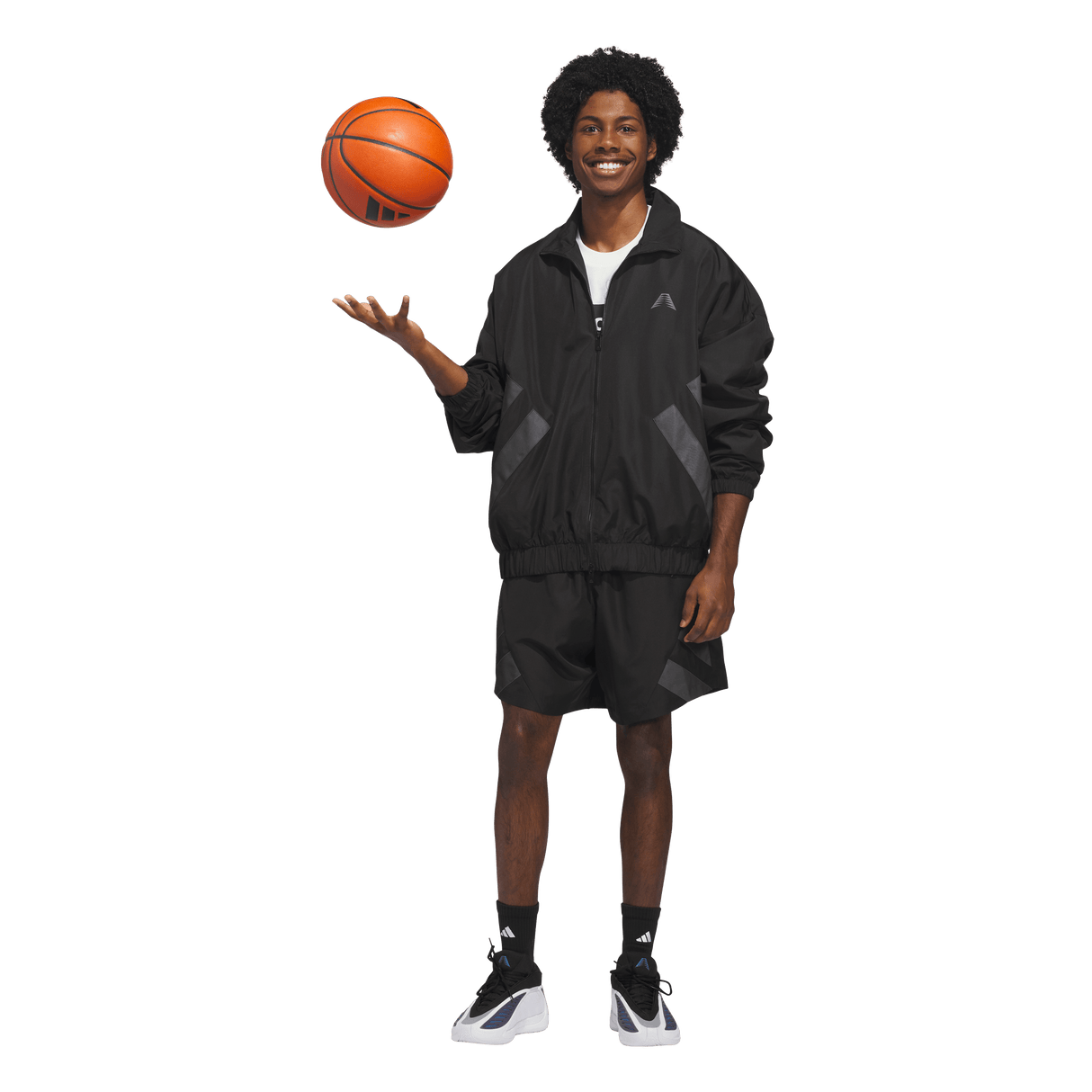 ADIDAS - Giacca Reflective Anthony Edwards - Black - image 5