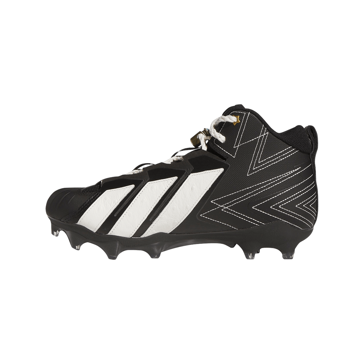 ADIDAS - Adizero Chaos II Rodeo American Football Lineman Cleats - Black - image 5