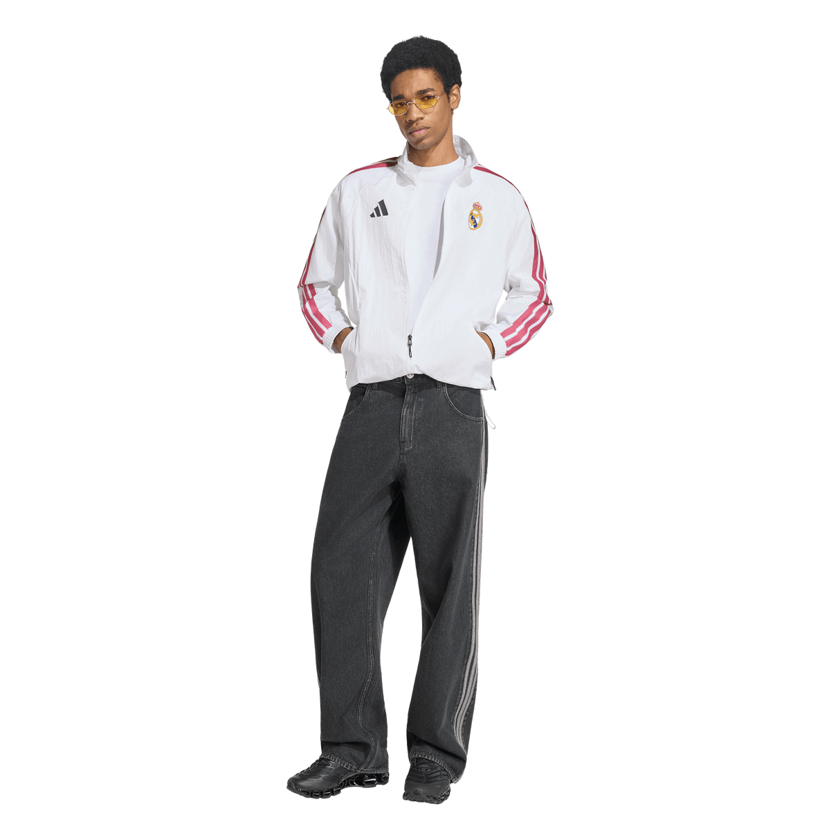 ADIDAS - Real Madrid Home Anthem Jacket - Uomo - White - image 4