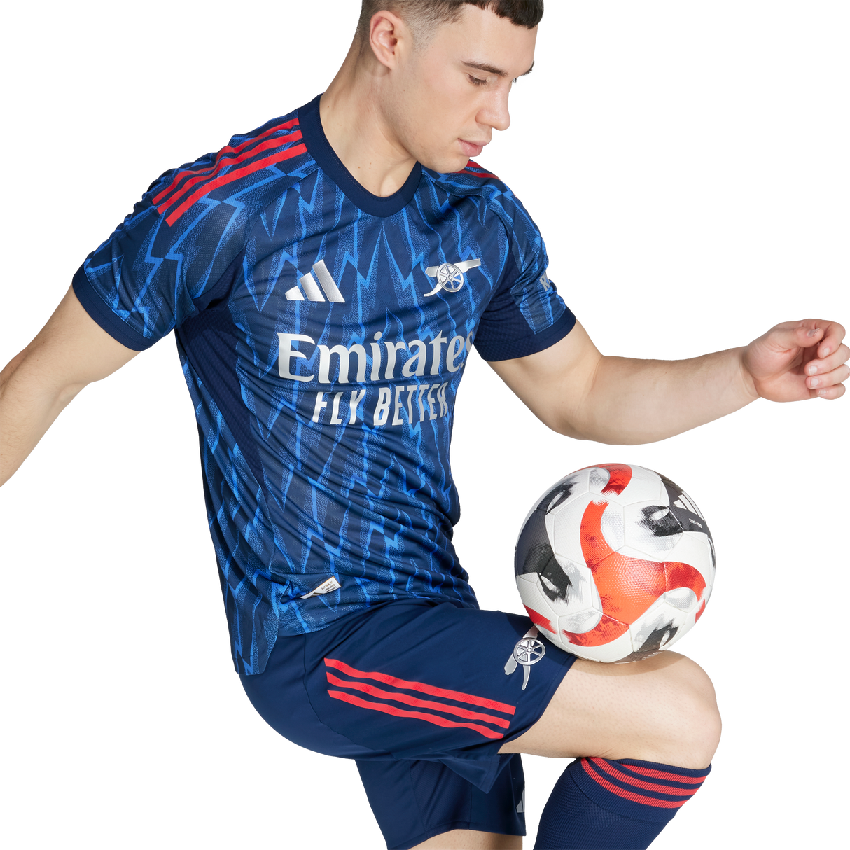 ADIDAS - Maglia Away Authentic Arsenal 25/26 - Uomo - Blue - image 7