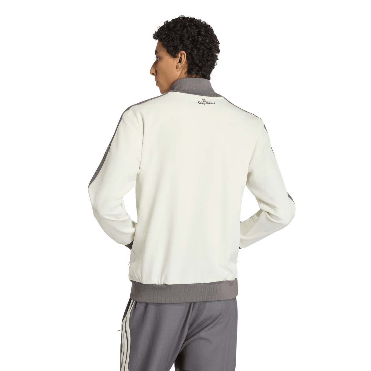 ADIDAS - Mercedes - Amg Petronas Formula 1 Team Silver Arrows Icon Track Top - Uomo - White - image 3