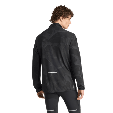 ADIDAS - Adi365 Running Half Zip CLIMAWARM+ Mid Long Sleeve - Uomo - Black - image 3