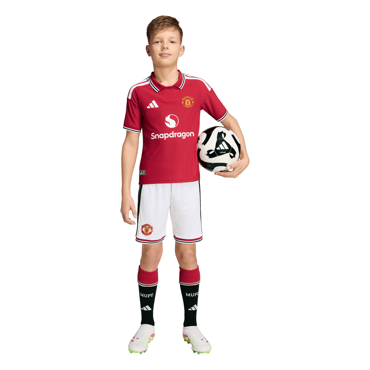 ADIDAS - Manchester United 26/27 Home Authentic Jersey Kids - Red - image 5