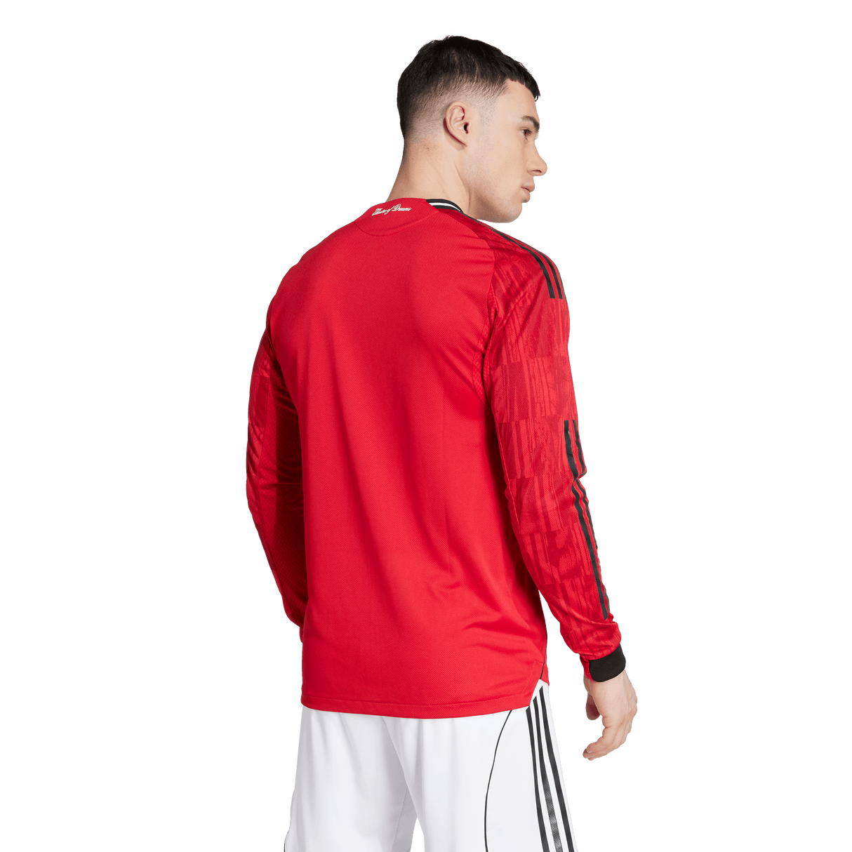 ADIDAS - Maglia Manchester United 25/26 Manica Lunga Home Authentic - Uomo - Red - image 4