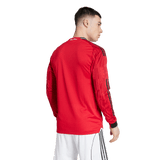 ADIDAS - Maglia Manchester United 25/26 Manica Lunga Home Authentic - Uomo - Red - image 4