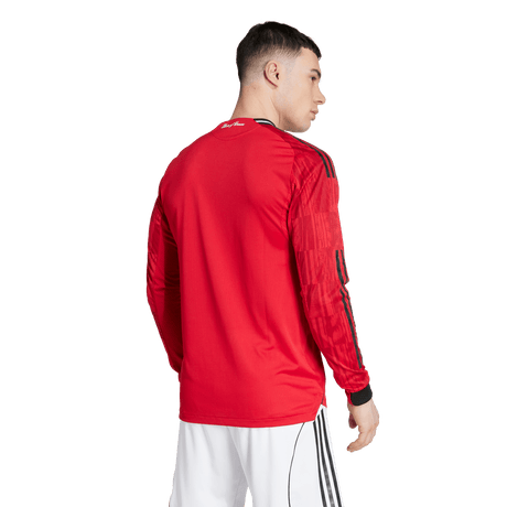 ADIDAS - Maglia Manchester United 25/26 Manica Lunga Home Authentic - Uomo - Red - image 4