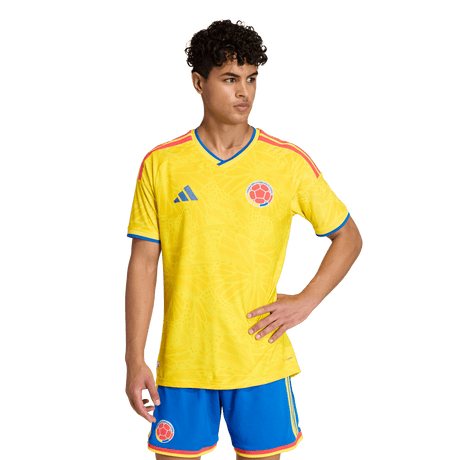 ADIDAS - Maglia Home Authentic Colombia 26 - Uomo - Yellow - image 3