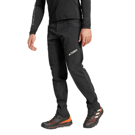 ADIDAS - Pantaloni Techrock Brushed Softshell - Uomo - Black - image 3