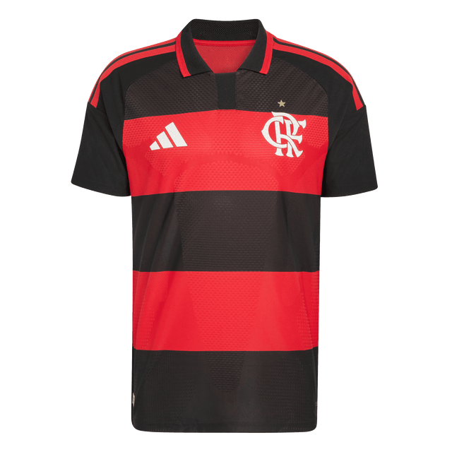 ADIDAS - Cr Flamengo 26 Home Authentic Jersey - Uomo - Red - image 1