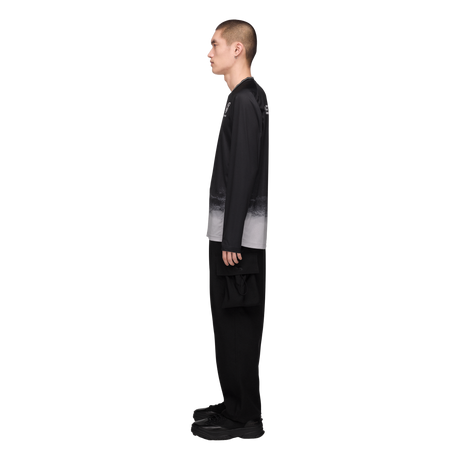 ADIDAS - Y-3 Mercedes - Amg Petronas Formula 1 Team Mechanics Long Sleeve Jersey - Black - image 4