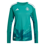 ADIDAS - Germany 26 Home Authentic Goalkeeper Long Sleeve Jersey - Donna - Green - image 1