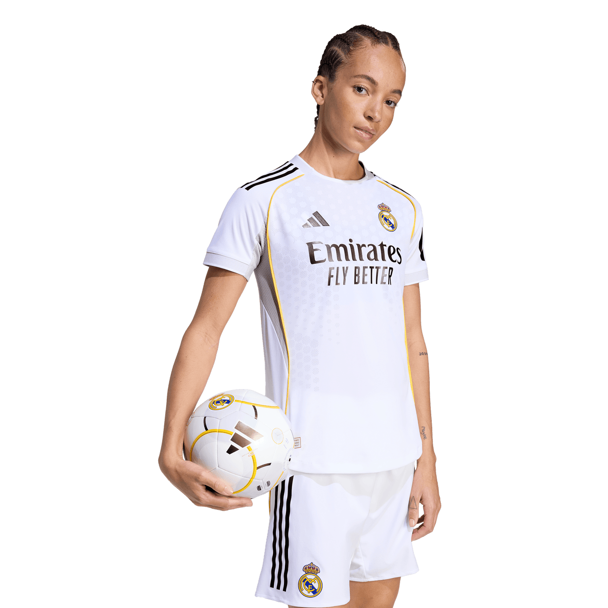 ADIDAS - Maglia Home Authentic Real Madrid 25/26 - Donna - White - image 5