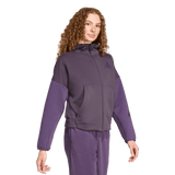 ADIDAS - Z.N.E. Adidas Felpa Con Cappuccio E Zip Integrale - Donna - Purple - image 4