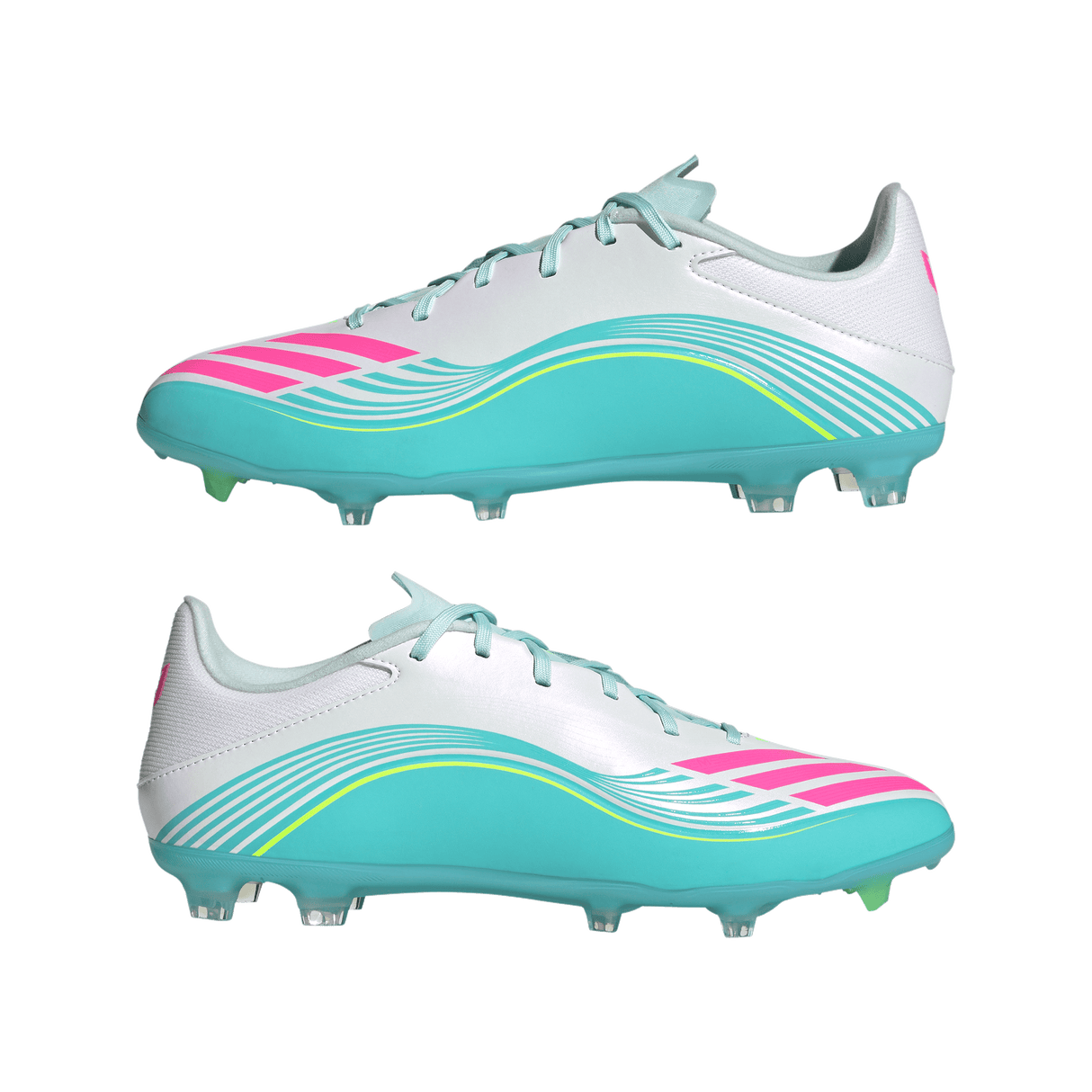 ADIDAS - F50 Messi League Firm Ground / Multi Ground Football Boots - White - image 9