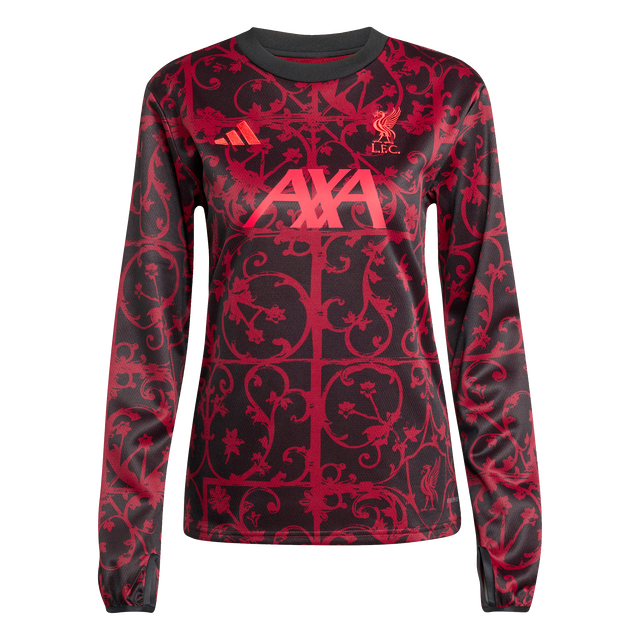 ADIDAS - Liverpool Fc 25/26 Pre Match Warm Top - Donna - Black - image 1