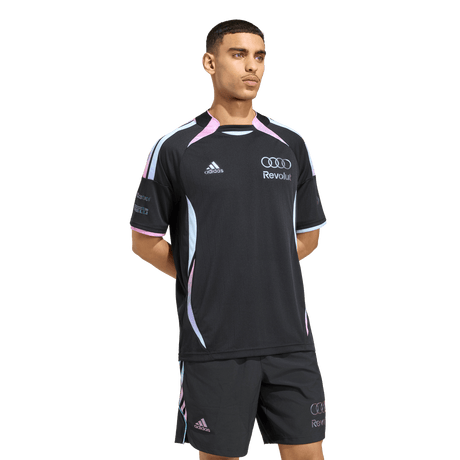 ADIDAS - Audi Revolut Formula One Team 2026 Teamgeist Authentic Driver Jersey - Uomo - Black - image 2