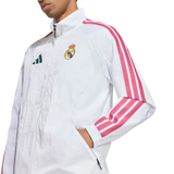 ADIDAS - Real Madrid Home Anthem Jacket - Uomo - White - image 5