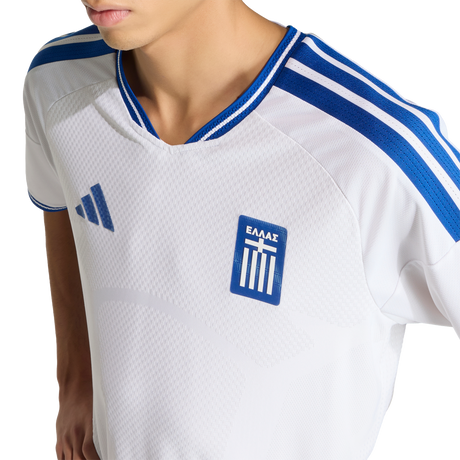 ADIDAS - Greece 26 Home Authentic Jersey - Uomo - White - image 7