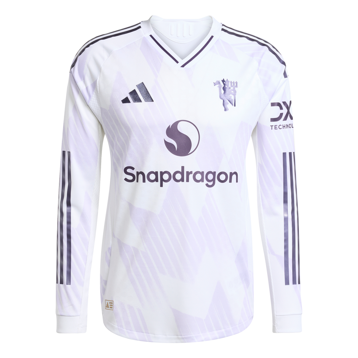 ADIDAS - Maglia Manchester United 25/26 A Manica Lunga Da Trasferta Autentica - Uomo - White - image 1