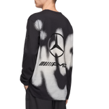 ADIDAS - Y-3 Mercedes - Amg Petronas Formula 1 Team Yohji Graphic Long Sleeve Tee - Black - image 7
