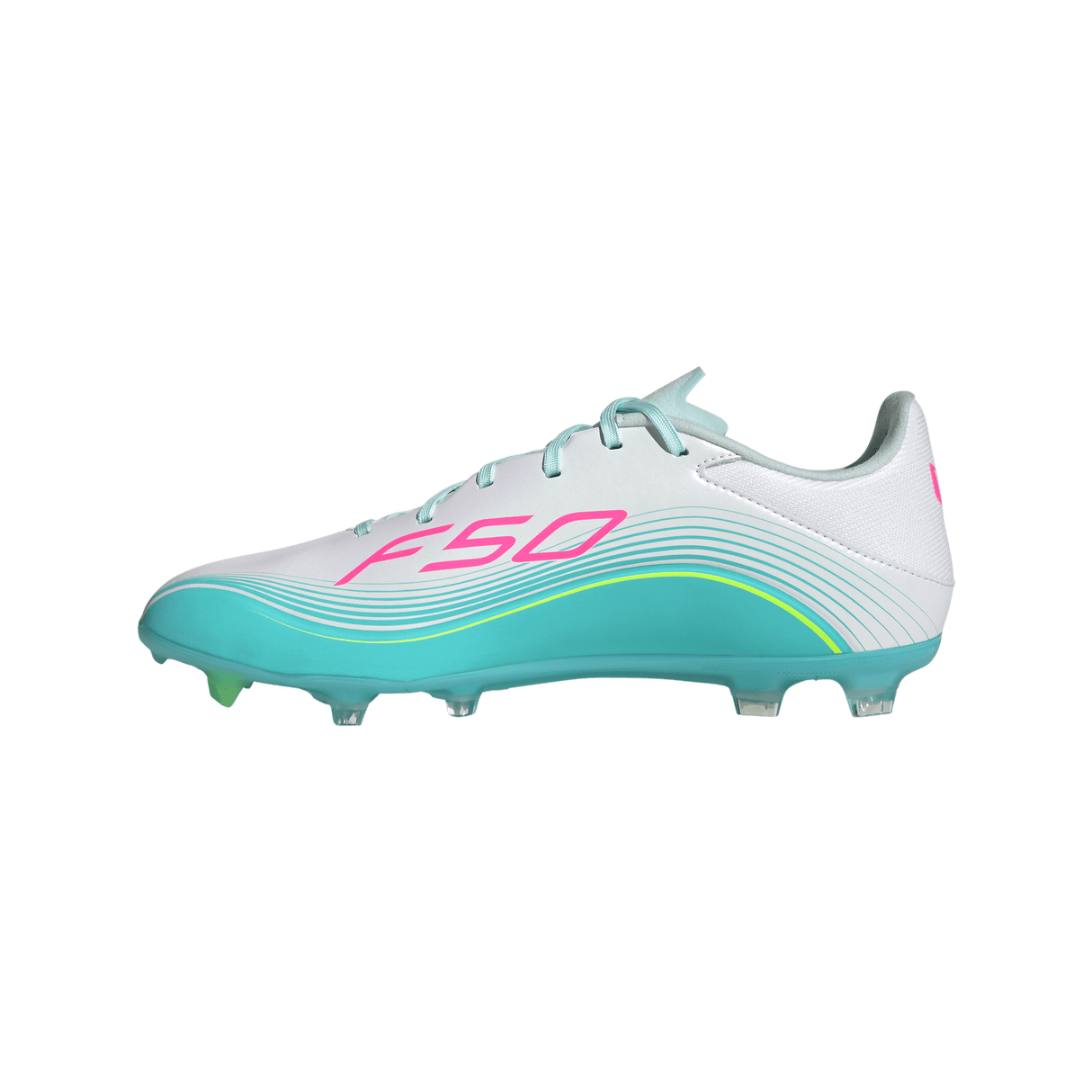 ADIDAS - F50 Messi League Firm Ground /Multi Ground Football Boots - White - image 4