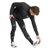 ADIDAS - Adi365 Running Half Zip CLIMAWARM+ Mid Long Sleeve - Uomo - Black - image 4
