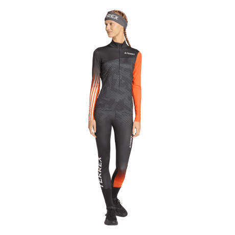ADIDAS - Leggings TERREX Xperior Race - Donna - Orange - image 5
