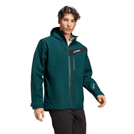 ADIDAS - TERREX Techrock 3 Layer GORE-TEX Performance Jacket - Uomo - Blue - image 4