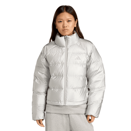 ADIDAS - Piumino Helionic Holiday CLIMAWARM - Donna - Silver - image 2