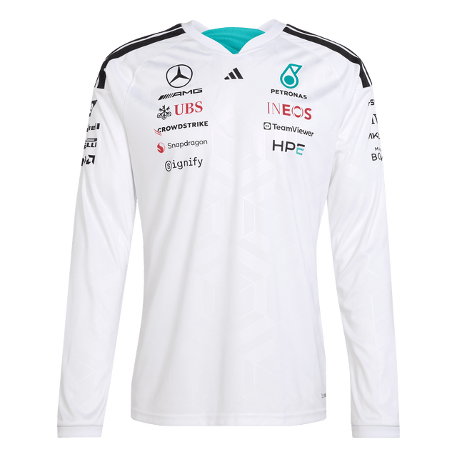 ADIDAS - Mercedes - Amg Petronas Formula 1 Team Driver Jersey Longsleeve - Uomo - image 1